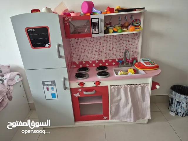 wooden kitchen for girls