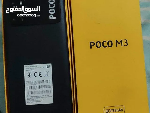 مستعمل اخو الجديد poco M3 رام 8 جيجا 128 أغراضة والكرتونه متوفر توصيل