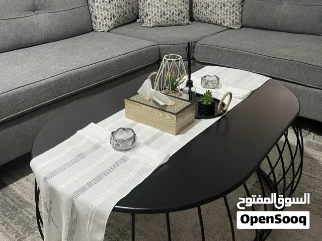 طقم كورنر حرفL +طاولة
