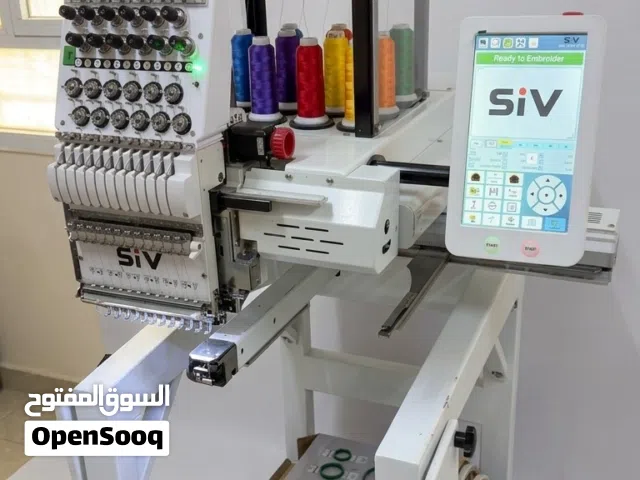 للبيع ماكينة تطريز Siv احترافية (رأس واحد - 12 إبرة)