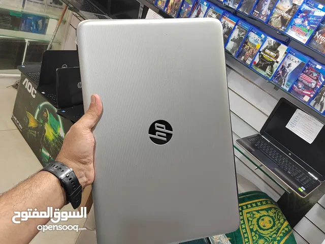 Hp 15 laptop core i7 7 generation Ram 16 ddr4 Hard 512 ssd Ultra slim Amd 4g جيل سابع حالة زيرو التر