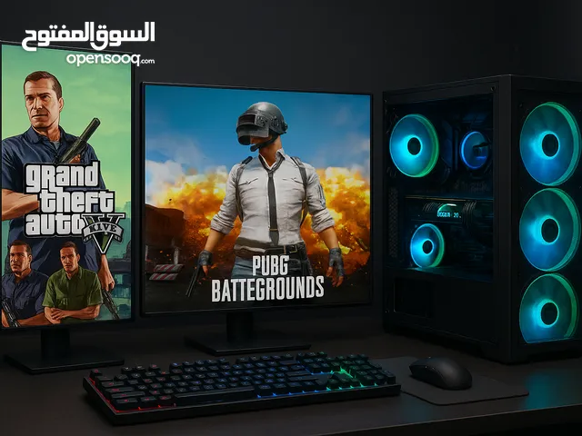 كمبيوتر قيمنق مع جميع أغراضه ما يحتاج شي بشغلك كل شي يخطر في بالك قابل للتفاوض