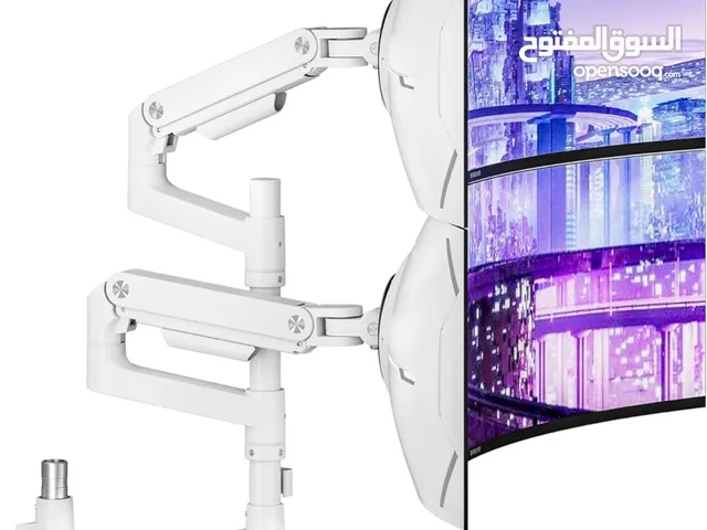 ARES WING Dual Monitor Arm Desk Mount for 17-49 Inch Ultrawide Monitors,