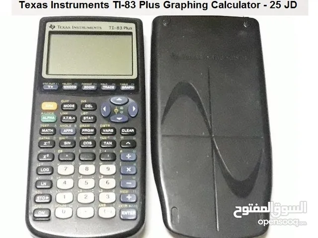 Texas ti-83 plus الة حاسبة علمية متطورة مناسبة للطلاب