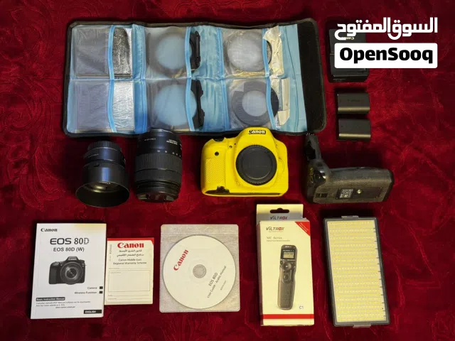 Canon 80d ثاني اقوى كاميرا كروب