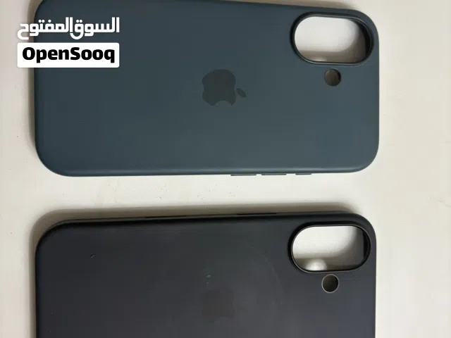 للبيع كفرين ايفون 16 عادي لون اخضر واسود اصلي مع الكرتونة الثنين