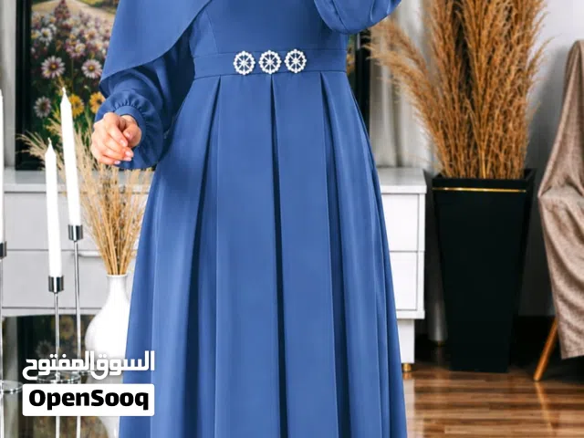 فستان دبل كلوش ستراس اوغلو ا المقاسات من 1 لغاية 4  بلبس م