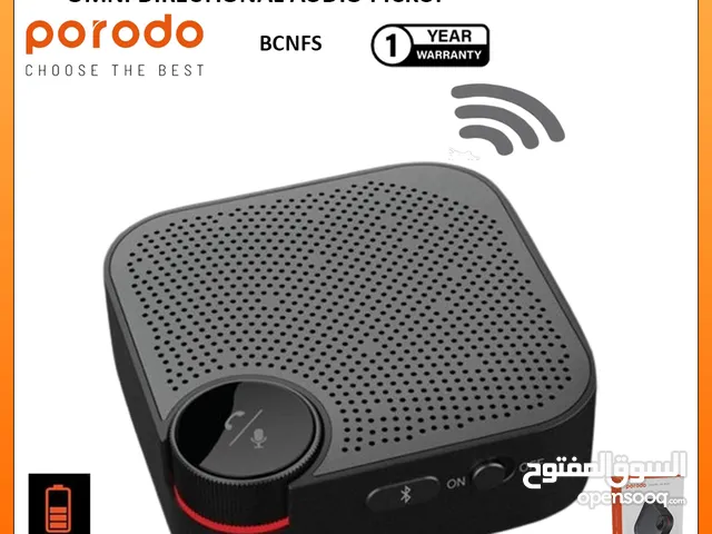 Porodo Wireless Conference Speaker Omni Directional Audio Pickup PD-BCNFS ll Brand-New ll
