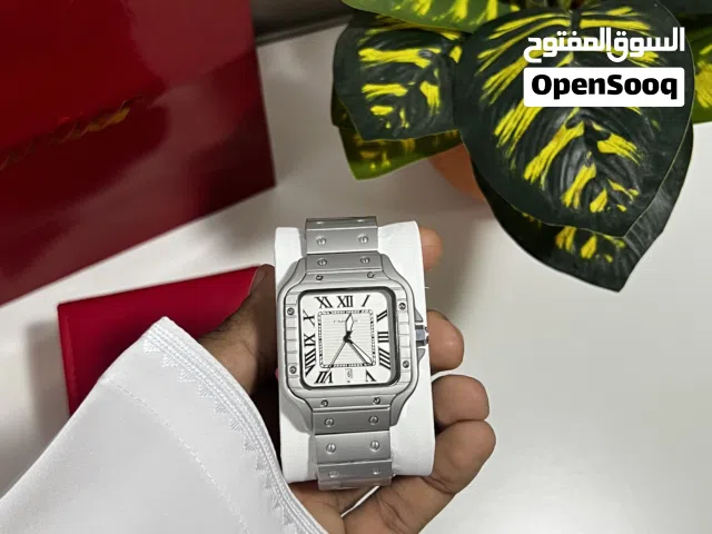 ساعات رجاليه من ماركه كارتير متوفر اللون اسود وابيض والاخضر