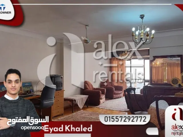 160 m2 2 Bedrooms Apartments for Rent in Alexandria Saba Pasha
