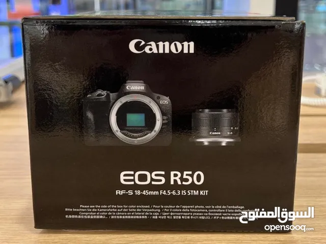Canon R50 with 18-45mm lens (new)