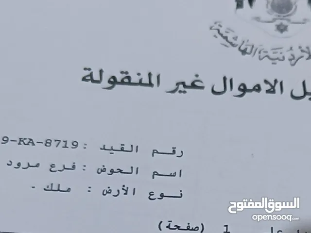 ارض للبيع قرب جامعة موتة