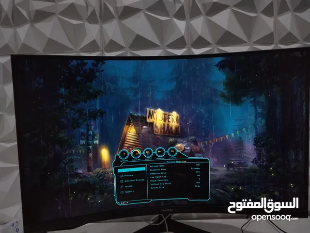شاشة Samsung Odyssey G5 قيمنق QHD - 165Hz - منحني