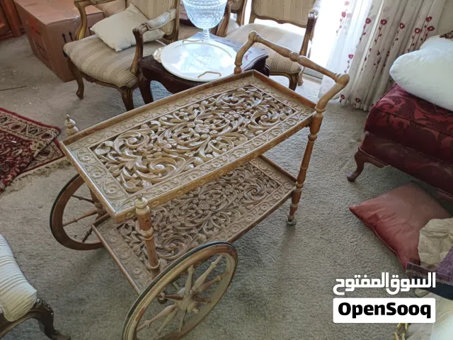 طاولة تقديم الشاي (عربة شاي) حفر للبيع