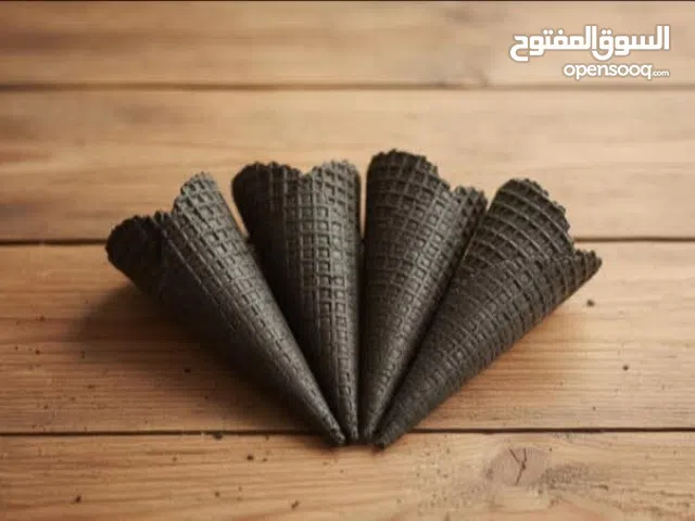بسكويت كورنيه محلى للأيس كريم (بوظا ).
