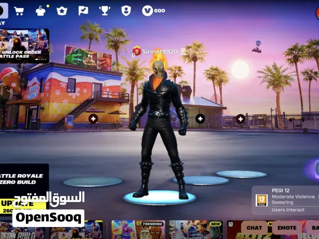 اكونت فورت نايت Fortnite acc og