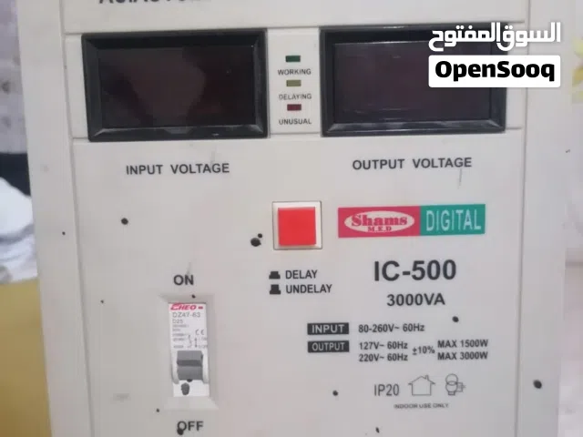 منضم كهرباء زايد وكمبيوتر للبيع الكمبيوتر سريع ولافيه اي عيب كذالك المحول