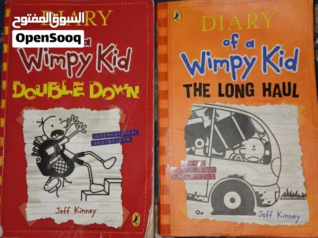 Diary of a Wimpy Kid Books (Double Down & The Long Haul)