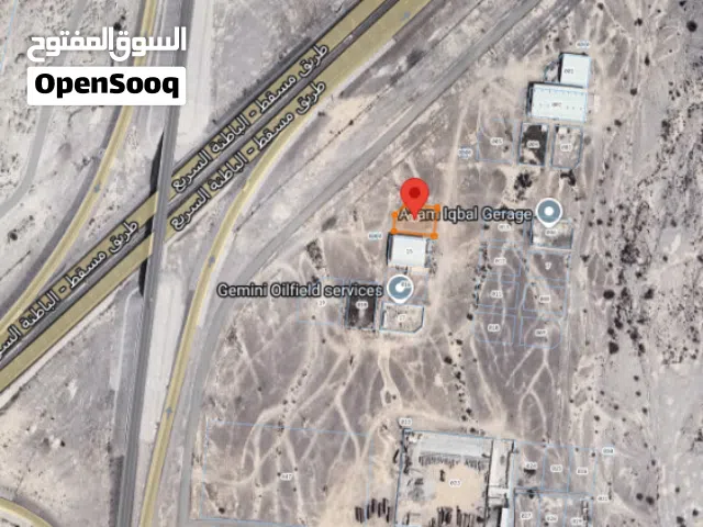 اول خط طريق مسقط الباطنه السريع  صناعيه السقسوق