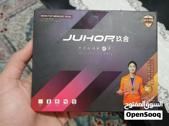 رامات JUHOR 32GB (16x2) DDR4 3600MHz CL16 - جديدة JUHOR 32GB (2x16GB) DDR4 3600MHz CL16 RAM - Brand