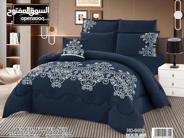 لحاف نفرين 7 قطع قياس ملكي