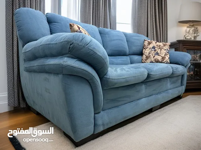 كنب دب سبع مقاعد بحال الوكاله للبيع حرق اسفنج دانلوب خشب سويد