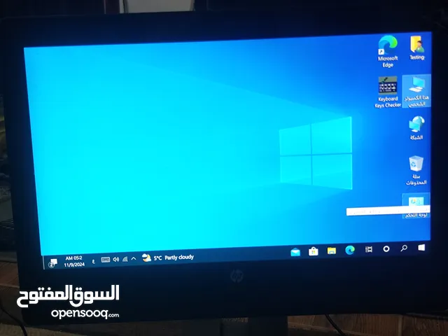 hp proone 400 g2 all in one intel i5-6500    كمبيوتر كامل بنص سعره فيه كسر ف الحساس تم تخفيض السعر