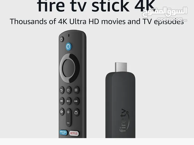 Amazon Fire TV Stick 4K with voice Remote Alexa أمازون فاير ستك مع ريموت اليكسا 2023