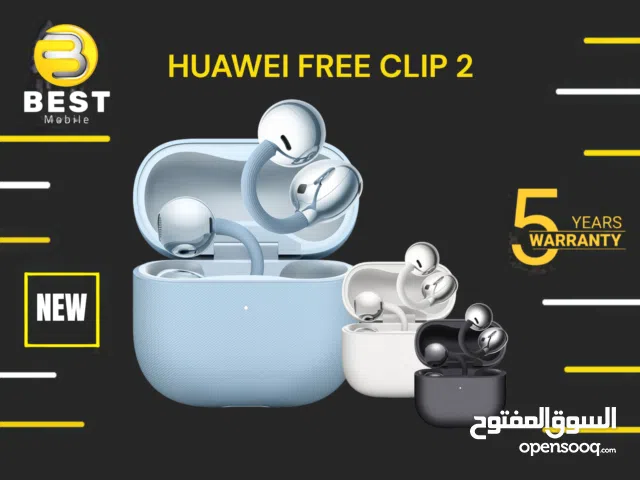 متوفره الأن سماعة هواوي فري كليب 2 // Huawei free clip 2 new
