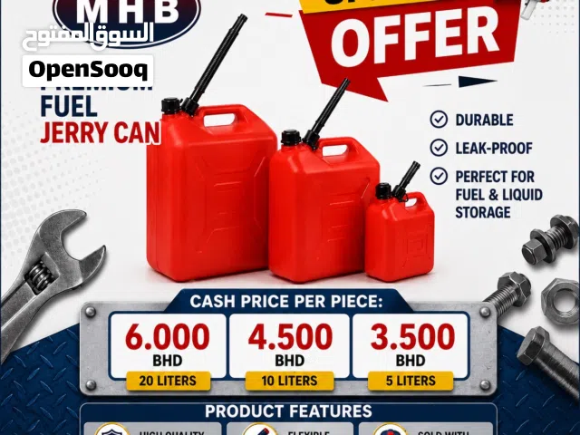Premium Fuel Jerry Can