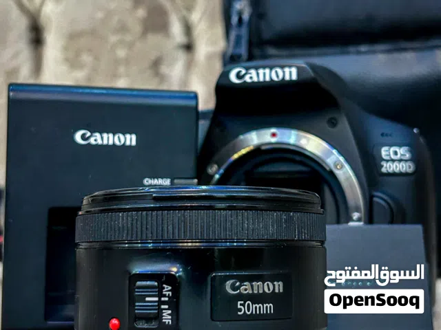 Canon EOS 2000D + عدسة Canon 50mm f/1.8 STM