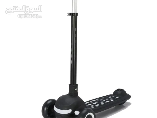 A One-Button Collapsible Scooter with Adjustable Height,
