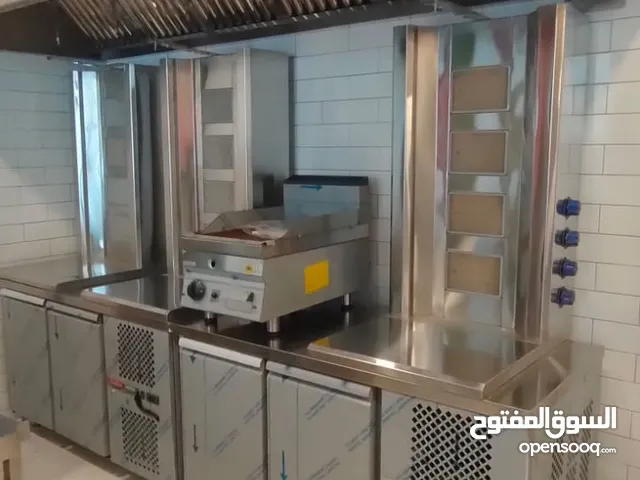 تجهيزات كافة انواع المعدات المطاعم وفندق والمطابخ