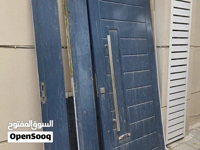 باب منزل من الخشب الطبيعي(مجانًا)