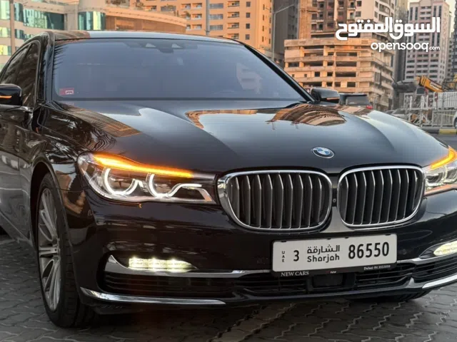 بيعة مستعجله سعر نهائي BMW 740li 2018خليجي بدون حوادث للبيع.