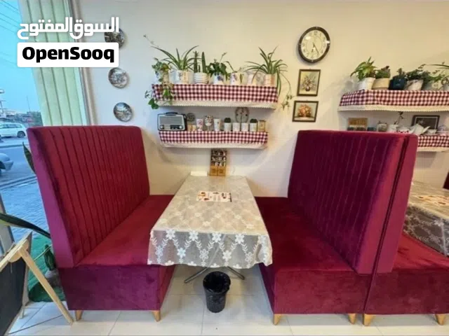قنفات محلات عصائر توفر خصوصية للجالسين صنع عراقي نظيف جداً