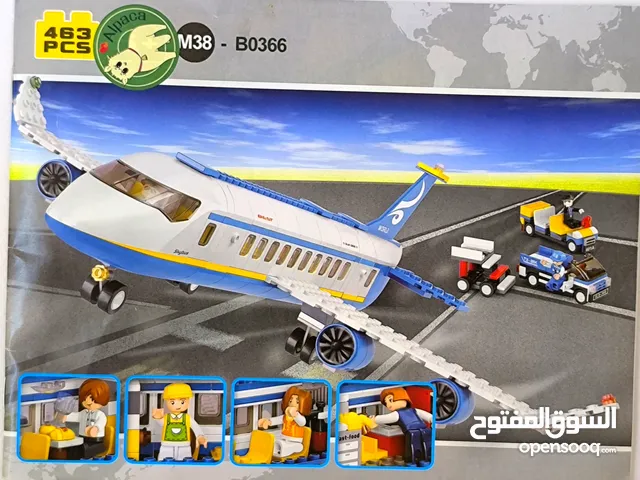 LEGO toy " Plane with workers and cars"