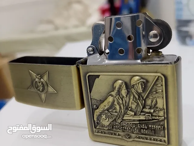 ولاعة معدنية عسكرية ستايل Zippo - نقش جنود تصميم نادر قابلة للتفاوض يرجى التواصل على الخاص