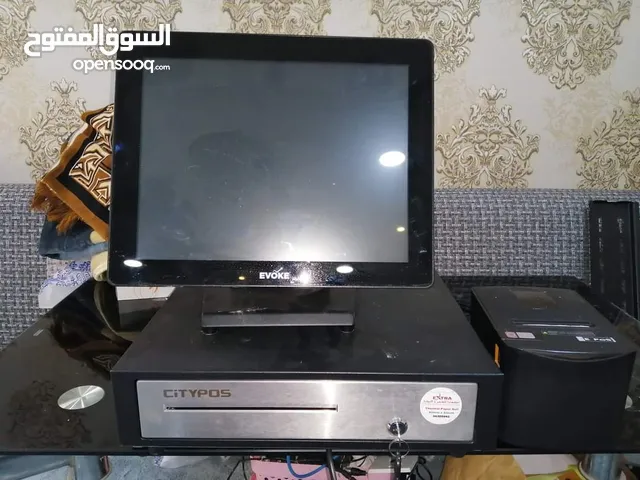 نقاط بيع شاشة مع كمبيوتر خاص