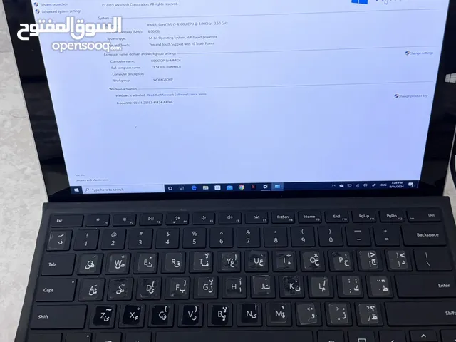 للبيع لابتوب surface4