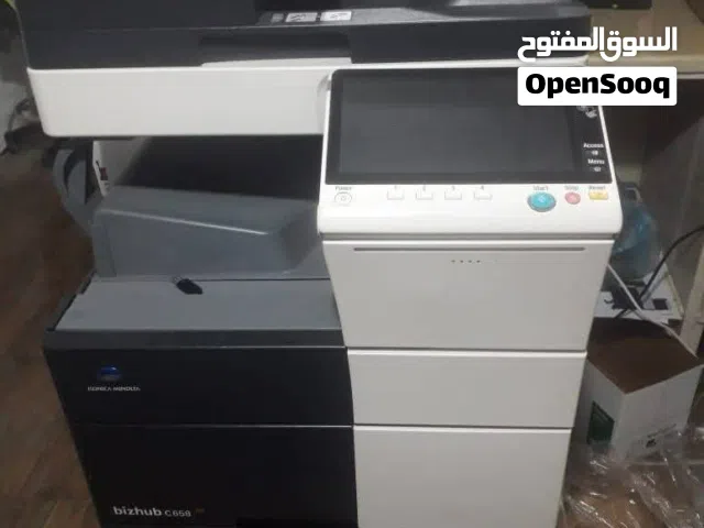ماكينة تصوير ملونة وعادية konica minolta bizhub c685 +754e