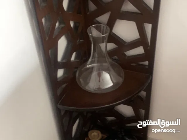 طربيزات عدد3 مع فازا مع زاوية خشب