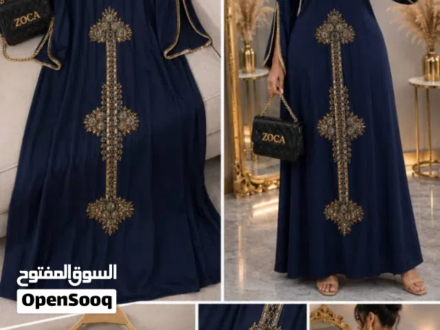 وصل موديل الجلابية الملكية الفاخرة  *أناقة وفخامة في قطعة واحدة  *جلابية نسائية طويلة بتصميم فاخر
