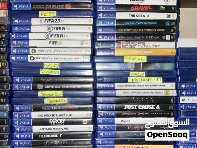 جميع الاستطوانات متاحه ps3 ps4 ps5