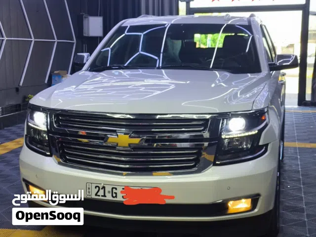 تاهو خليجي مكفولة 2018 بريمير 1/1 فول مواصفات رادار امامي وجانبية.