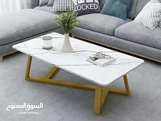 طاولات وسط بتصميم راقي وعصري الجودة وقاعدة حديد قوية بتصميم مميز بضيف لمسة جمالية لأي صالون أو غرفة
