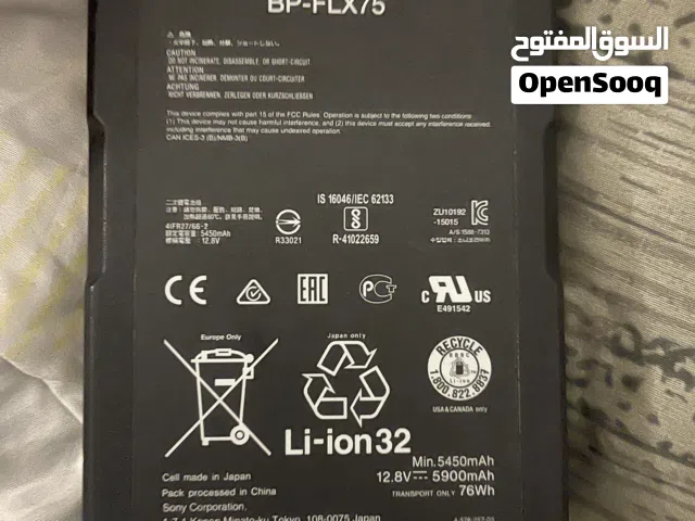 SONY LITHIUM ION BATTERY PACK BP-FLX75