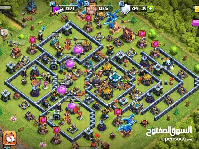 Clash of Clans Accounts and Characters for Sale in Al Mahwit