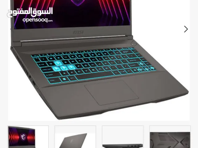 حاسبة MSI للبيع مستخدمة شهرين حاسبة مال العاب مواصفات عالية رايدهة 1350000