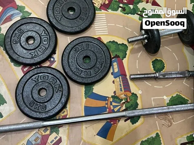 اوزان حرة york الامريكيه مكونه من 50 كيلوا جرام